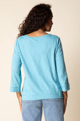 Coverstitch Boatneck Top - 27522