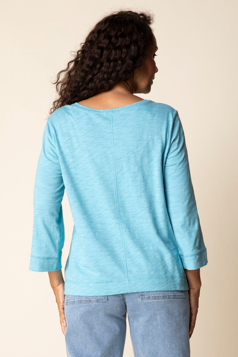 Coverstitch Boatneck Top - 27522