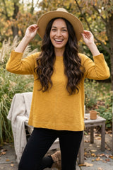 Coverstitch Boatneck Top - 27522