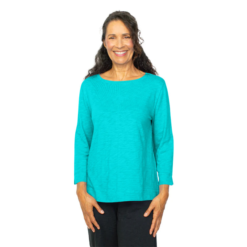 Habitat Camden Cover-Stitch Boatneck Top - 27522