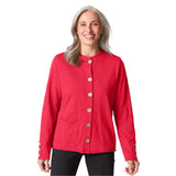 Rolled Neck Cardigan - 27546