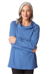 Cotton Pebble Cowl Tunic - 27556