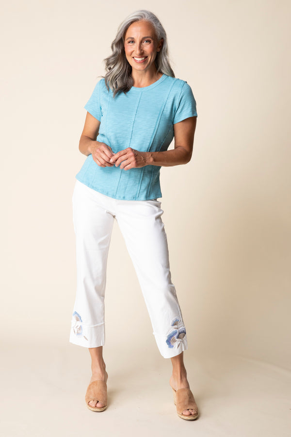 Cotton Pebble Jet Set Tee - 27557