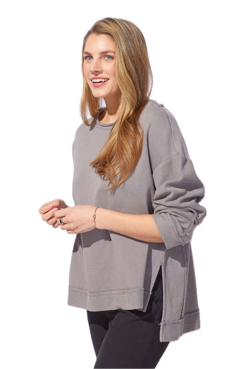 Oversized Rolled Neck Tunic - 28094