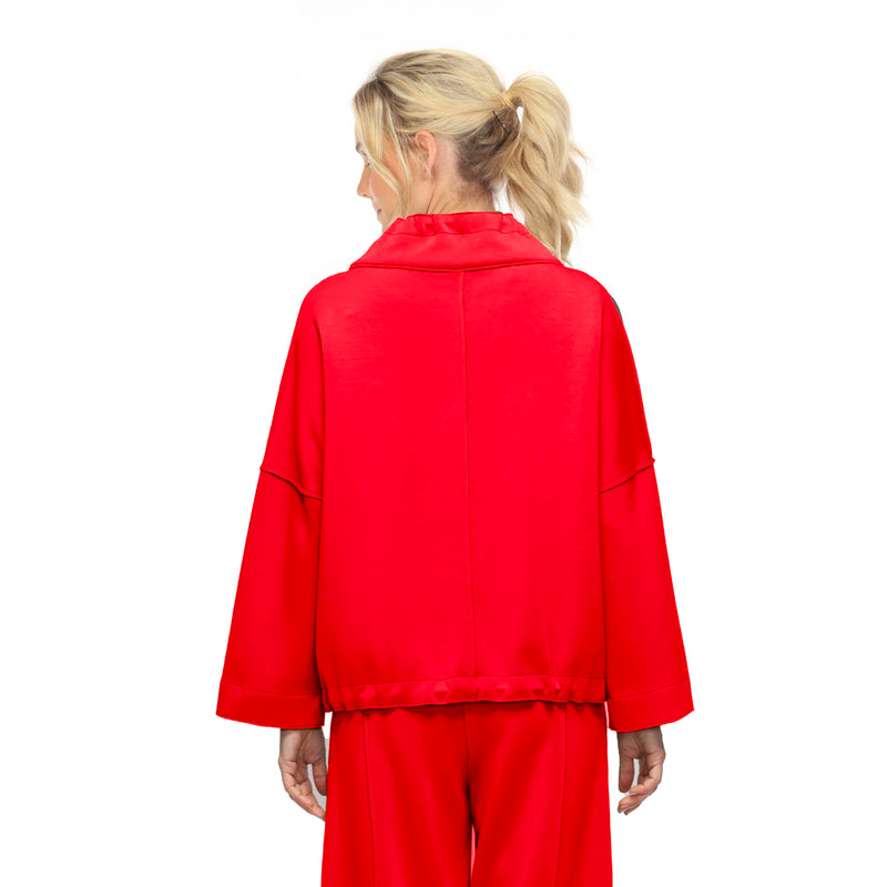 High Collar Pocket Pullover-7169T