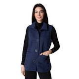 Habitat Orchard Stroll Quilted Vest in Navy - 53314 - Size L