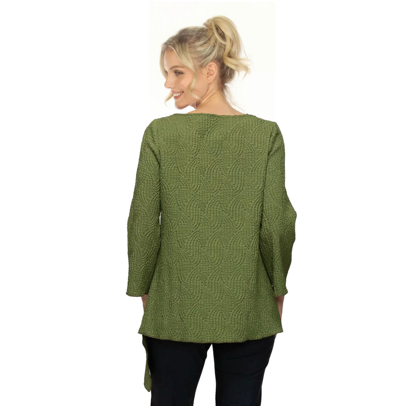 Jacquard Asymmetrical Tunic - 7361T