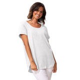 Peruvian Cotton Take It Easy Tee - 10034