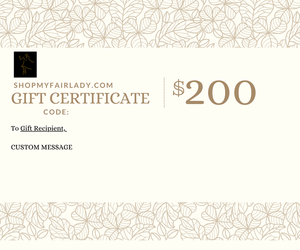 Gift Certificate