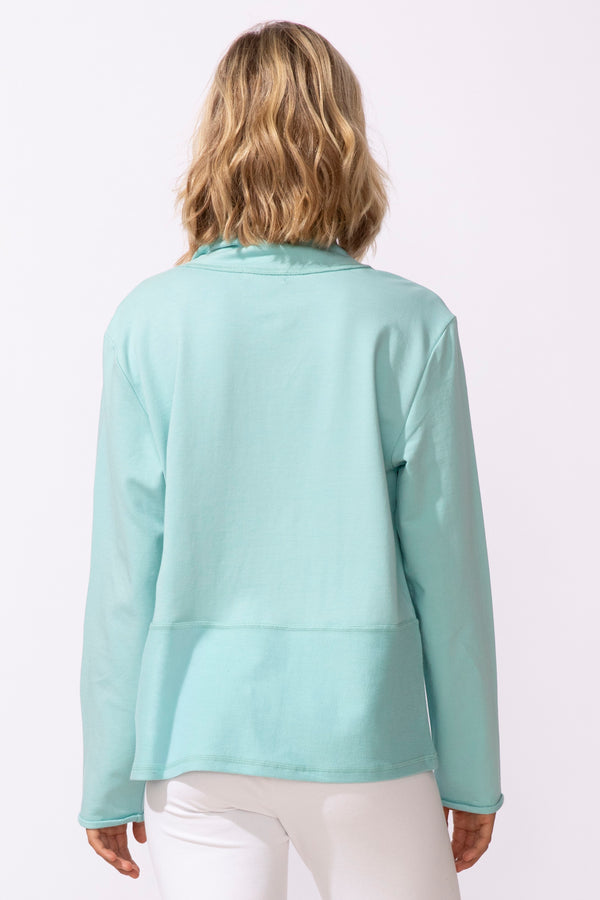 Quarter Zip Terry Sweatshirt - 30121