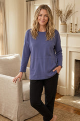 Unwind Tunic — navy