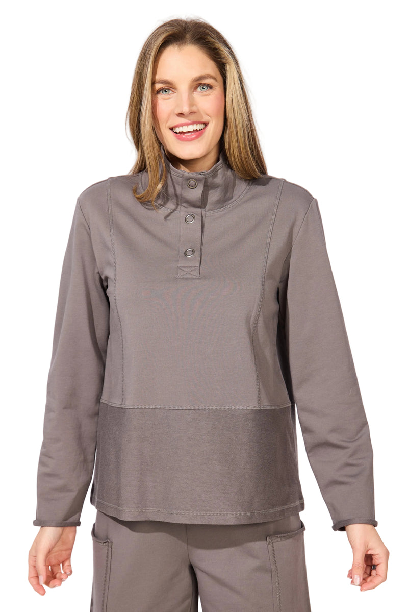 Ocean Front Terry Quarter Snap - 30134