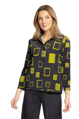 Print Night Out Jacket by Olivia by Habitat in Pear