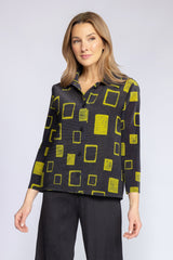 Print Night Out Jacket by Olivia by Habitat in Pear