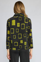Print Night Out Jacket by Olivia by Habitat in Pear