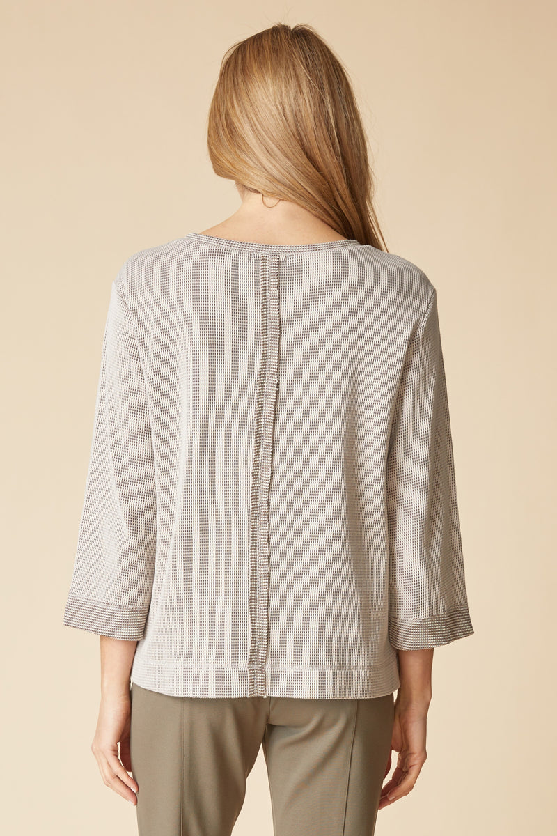 Habitat Seamed Pullover - Dove - image 3