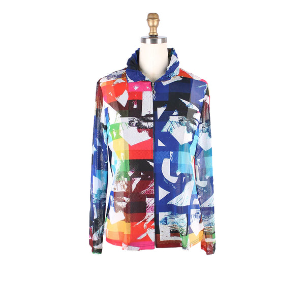 Geometric Colorblock-Print Twin Set - 31424 - Size M Only!