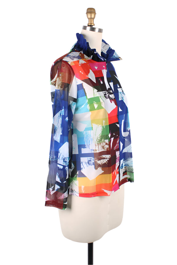 Geometric Colorblock-Print Twin Set - 31424 - Size M Only!