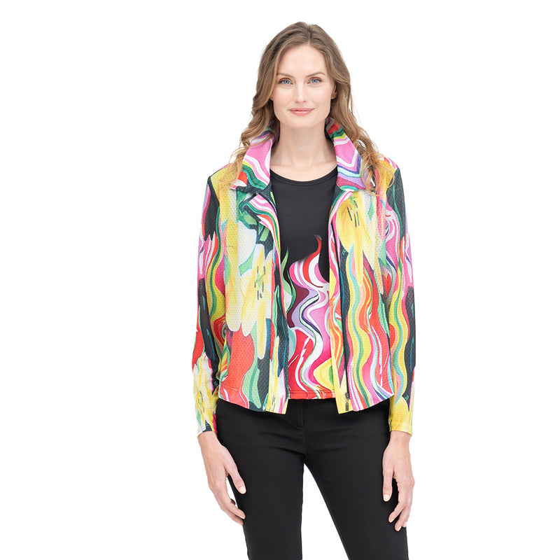 Damee Vibrant Jacket & Shell in a Bold Citrus Print - 31426