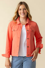 Lightweight Stretch Jean Jacket - 31520