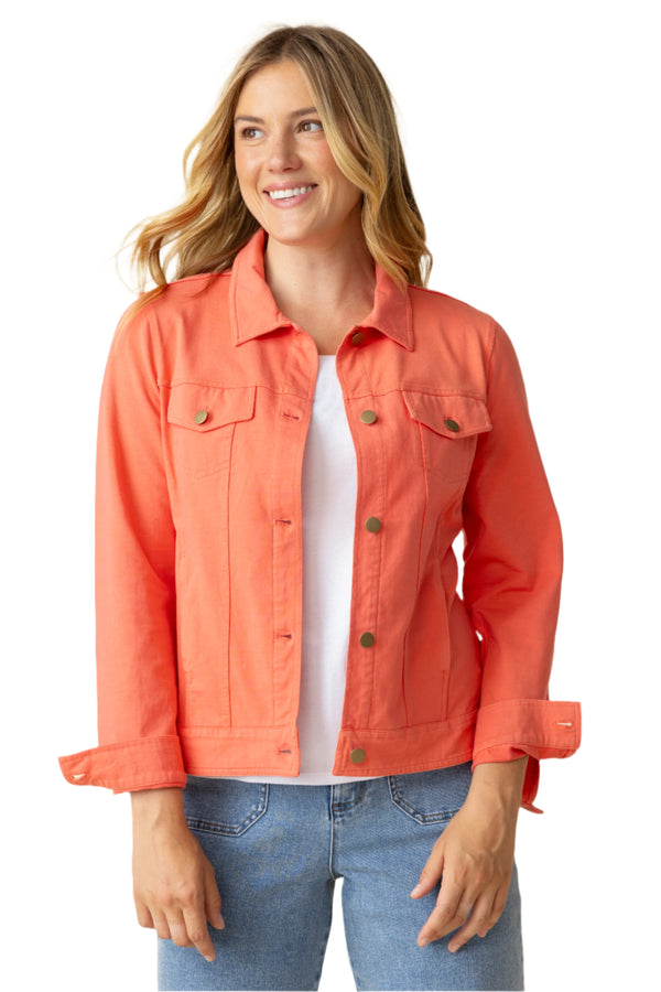 Lightweight Stretch Jean Jacket - 31520