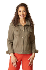 Soft Stretch Jean Jacket - 31520