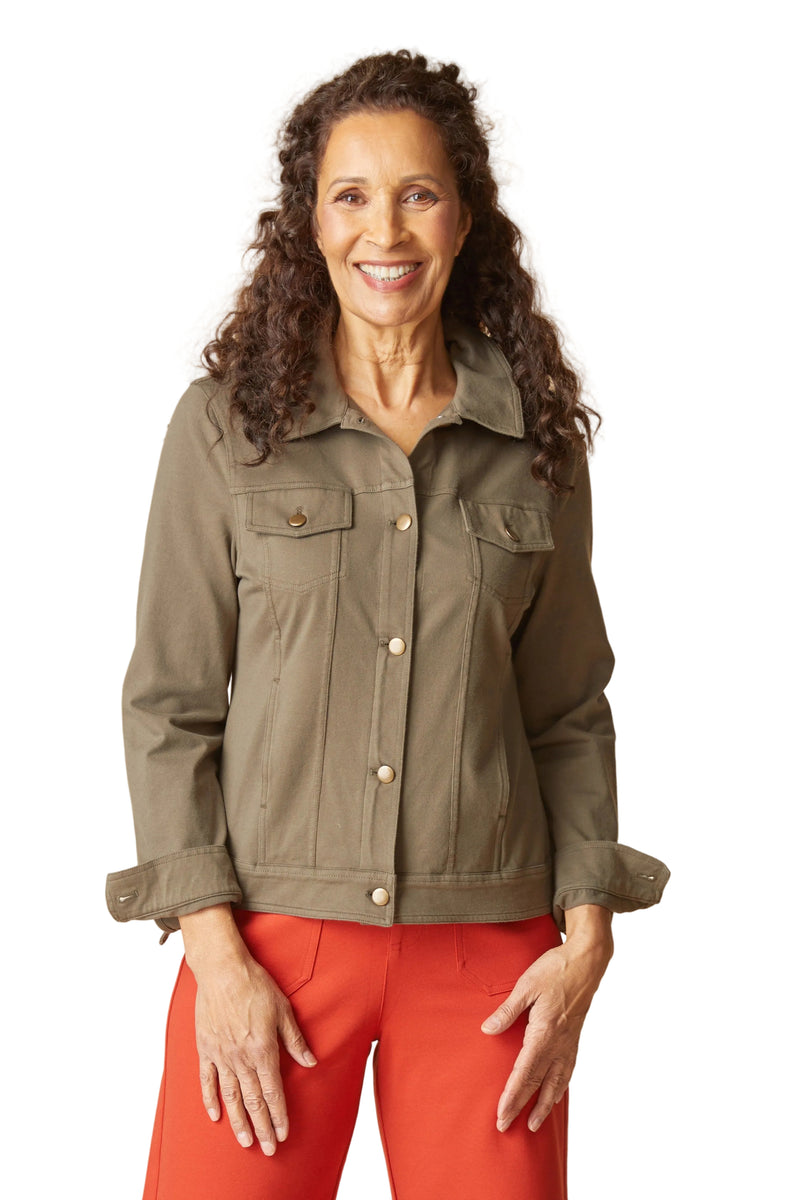 Soft Stretch Jean Jacket - 31520