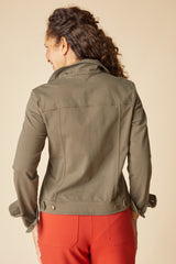 Soft Stretch Jean Jacket - 31520