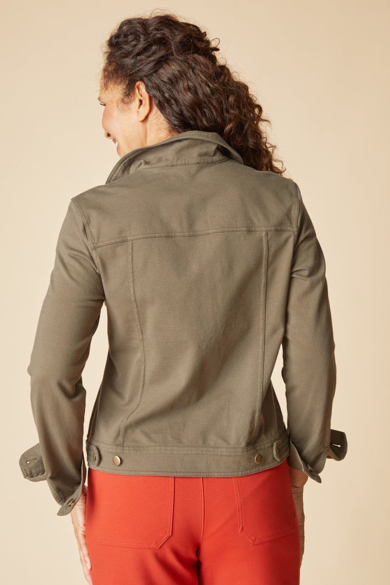 Soft Stretch Jean Jacket - 31520