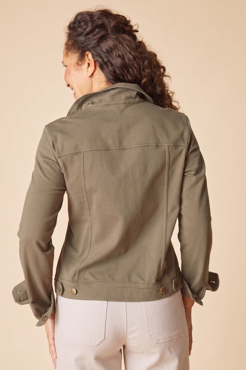 Soft Stretch Jean Jacket - 31520