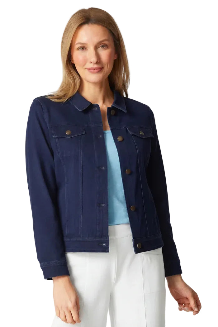 Soft Stretch Jean Jacket - 31520