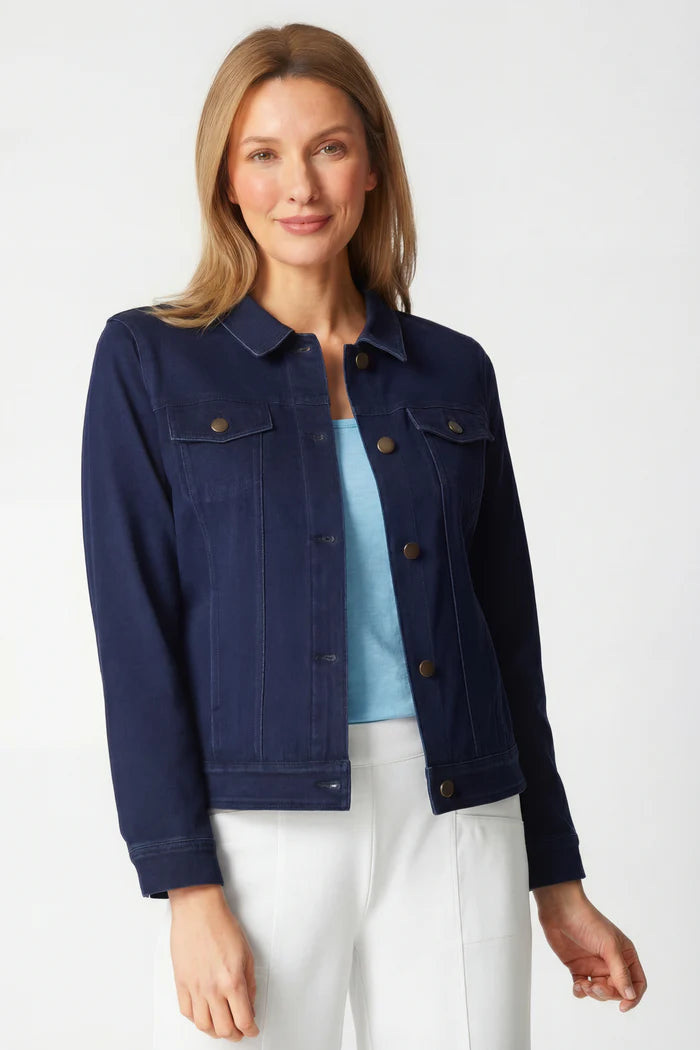 Soft Stretch Jean Jacket - 31520