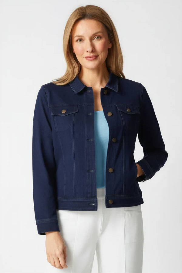 Soft Stretch Jean Jacket - 31520