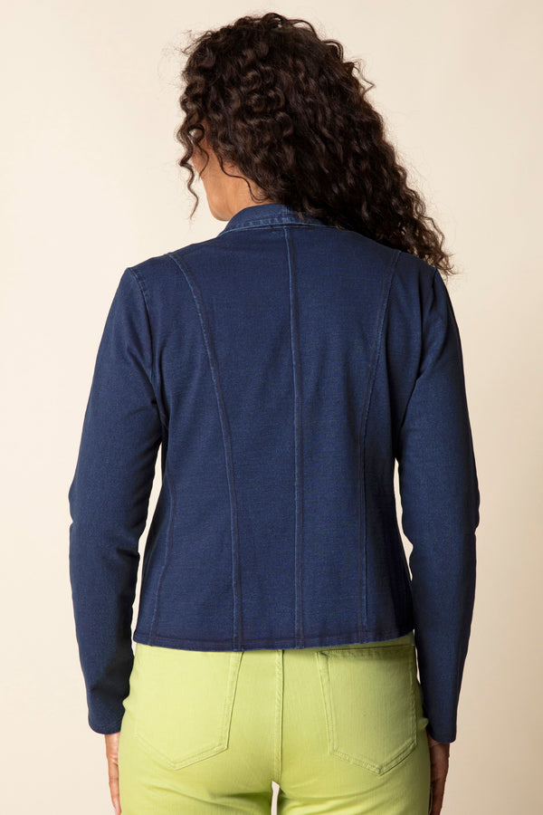 Stonewash Knit Denim South Side Jacket - 31521