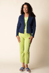 Stonewash Knit Denim South Side Jacket - 31521