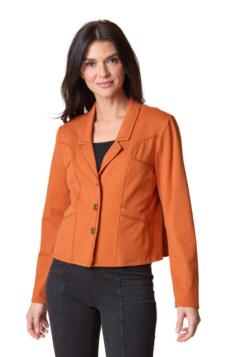 Stonewash Knit Denim South Side Jacket - 31521