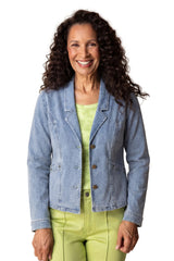 Stonewash Knit Denim South Side Jacket - 31521