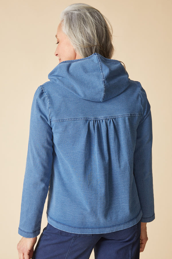 Shirred Hoodie - 31525