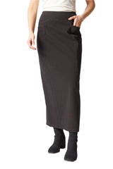 Stonewash Straight Skirt - 31551