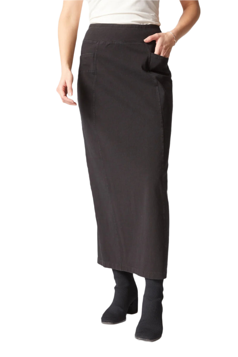 Stonewash Straight Skirt - 31551