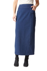 Stonewash Straight Skirt - 31551