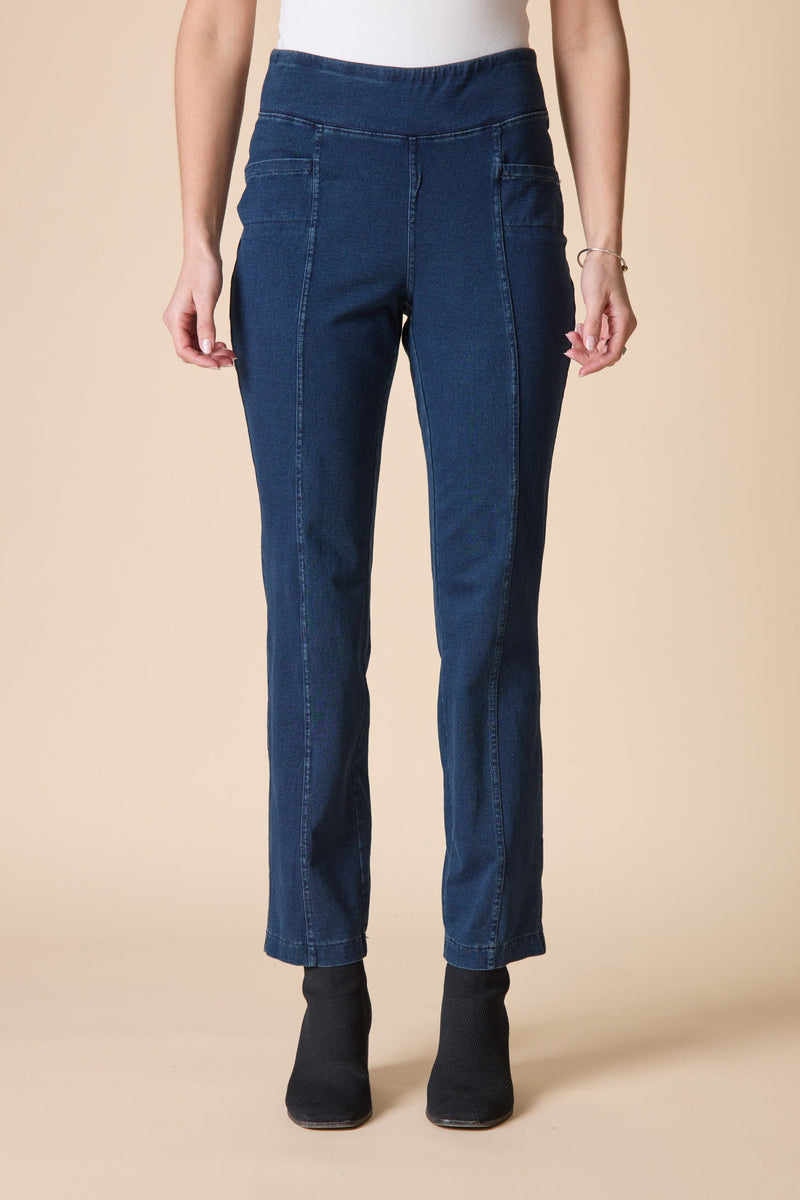 Stonewash Seamed Pocket Pant - 31561