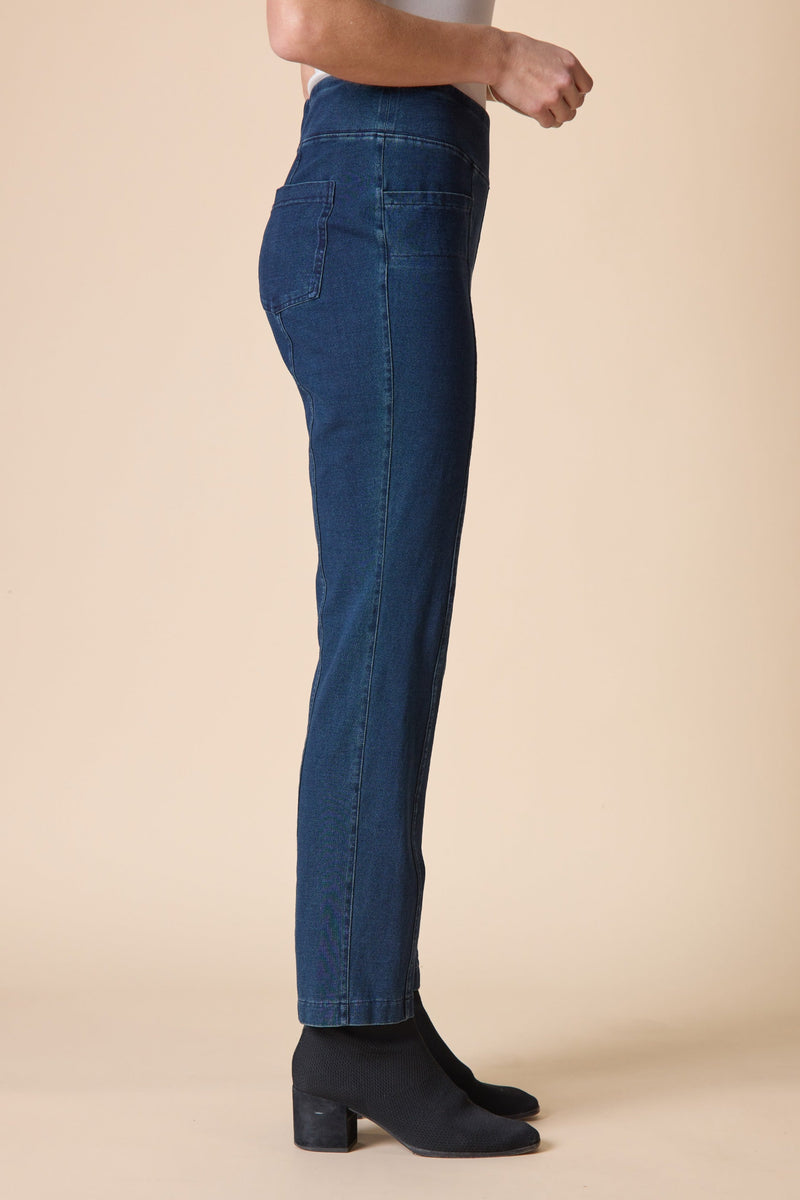 Stonewash Seamed Pocket Pant - 31561