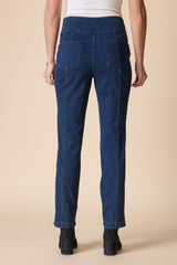 Stonewash Seamed Pocket Pant - 31561