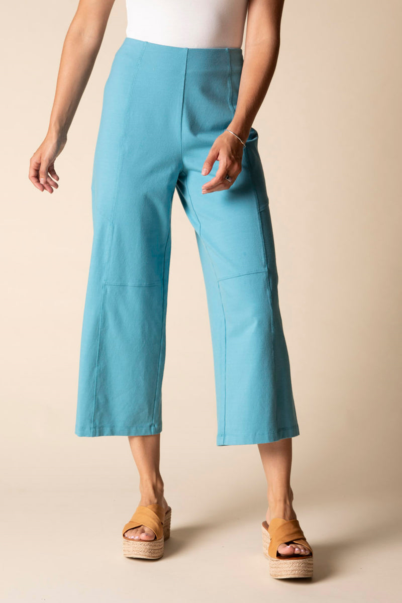 Stonewash Knit Flood Pant - 31567