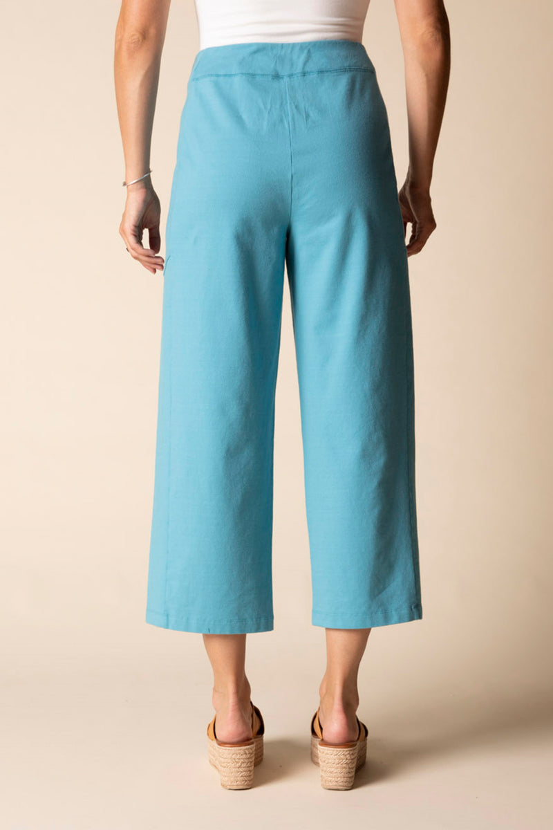 Stonewash Knit Flood Pant - 31567