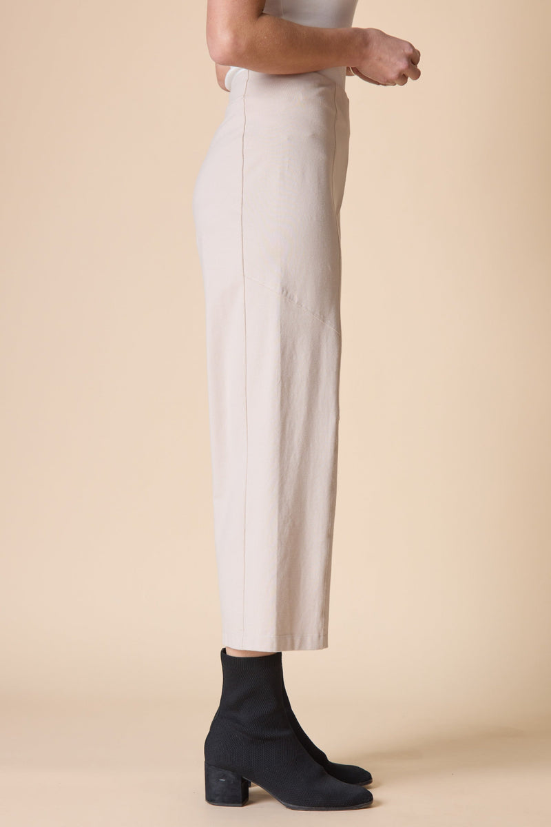 Stonewash Knit Flood Pant - 31567
