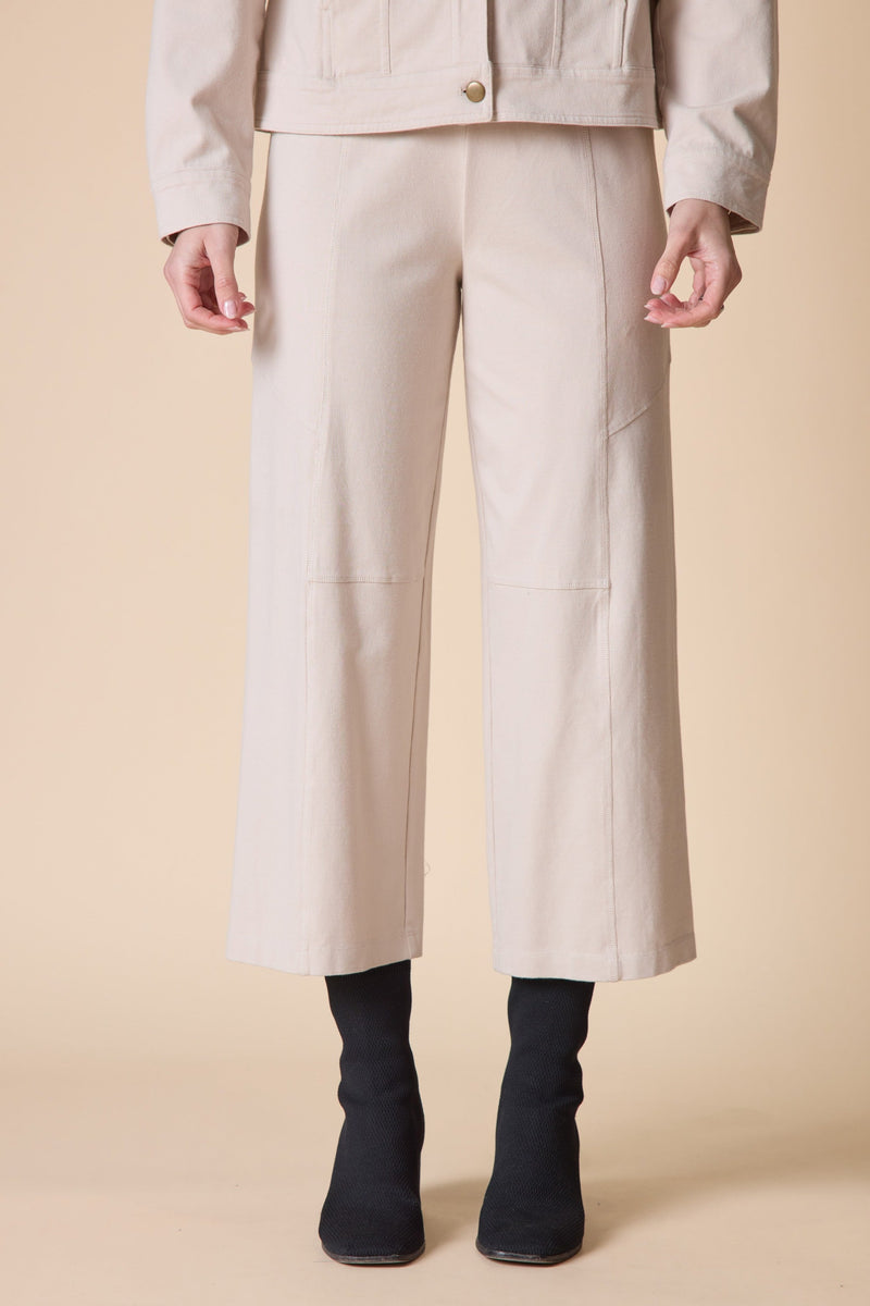 Stonewash Knit Flood Pant - 31567