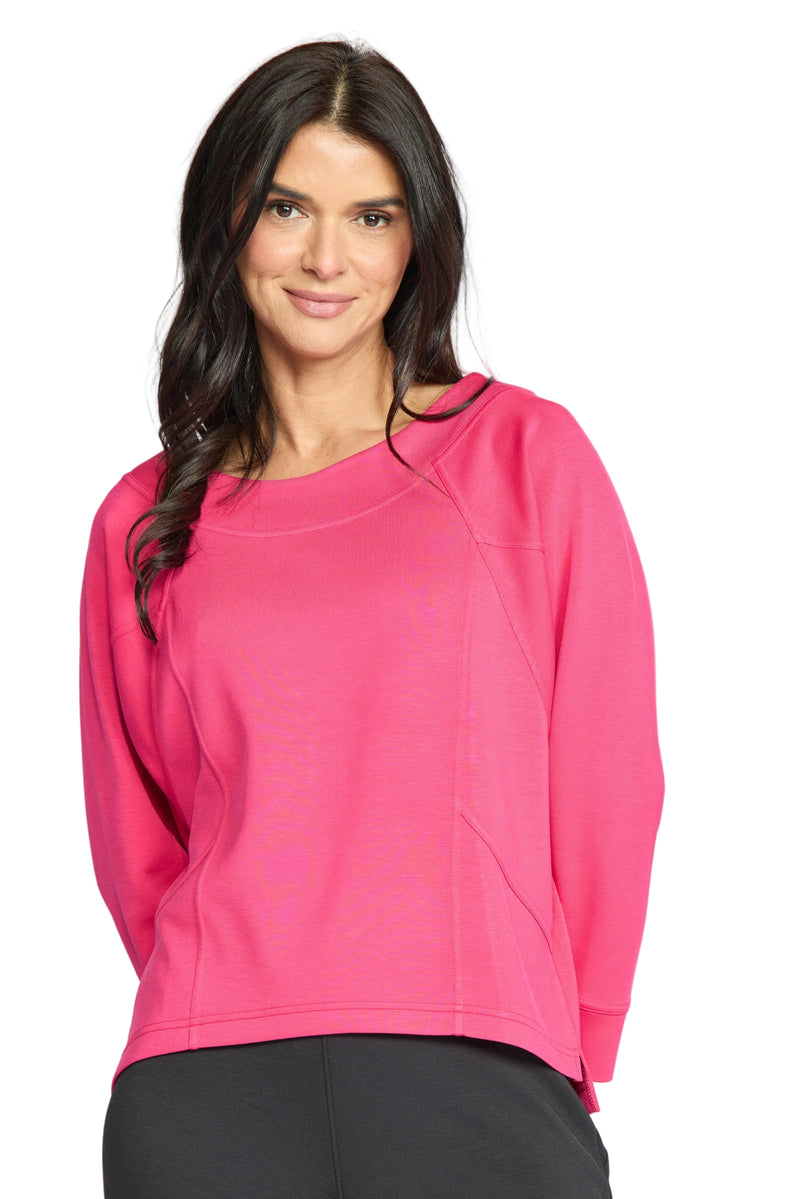 Featherlux Knit Solid Stitch Pullover - 330101