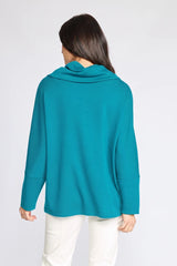 Solid Cowl Neck Tunic - 330103